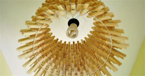 Shine A Light With This Easy Diy Clothespin Chandelier