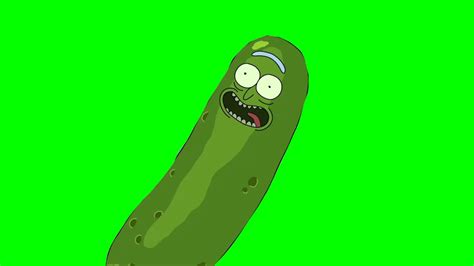 Pickle Rick Greenscreen Youtube