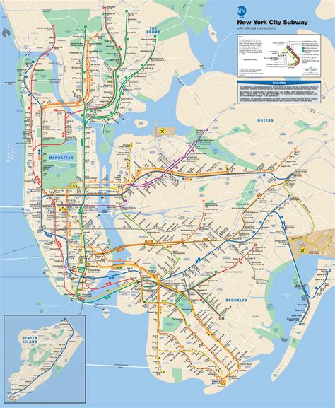 New York City Subway Map Chameleon Web Services