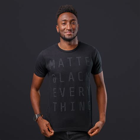 Matte Black Everything T Shirt Mkbhd