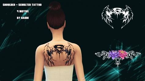 Tattoo Set At Naddi Sims 4 Updates