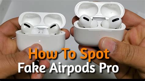 How To Spot Fake Airpods Pro Easily Fake Vs Real Aipods Pro Youtube