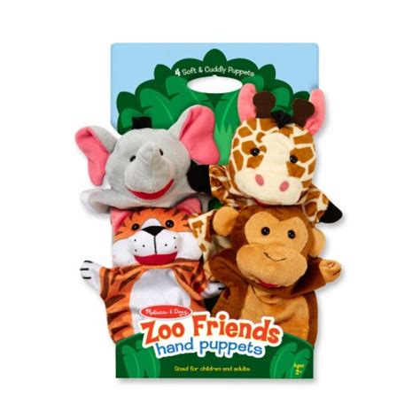 Melissa And Doug Zoo Friends Hand Puppets One Size Kroger