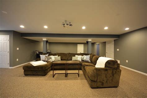 Need living room color ideas? Basement Family Room Ideas| Basement Masters