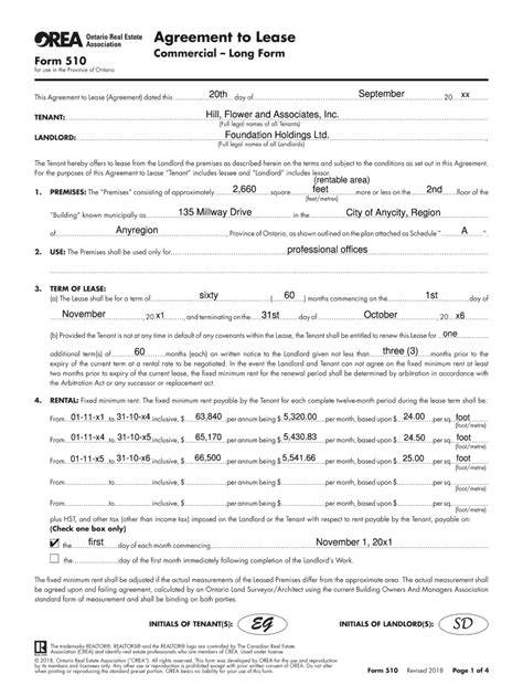 Orea Form 510 Fill Out And Sign Online Dochub