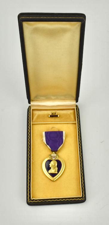 Imcs Militaria Us Ww2 Purple Heart Medal In Case