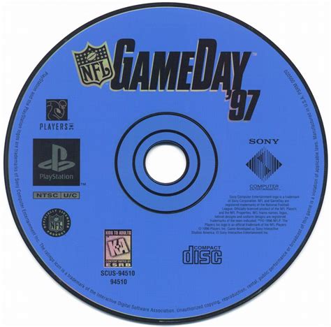 Nfl Gameday 97 1996 Playstation Box Cover Art Mobygames