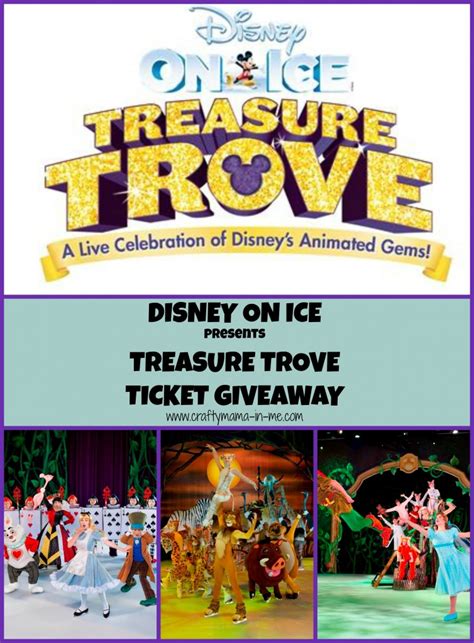 Disney On Ice Presents Treasure Trove Ticket Giveaway Crafty Mama In Me