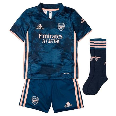 Arsenal Kids Third Kit 202021 Genuine Adidas Gear