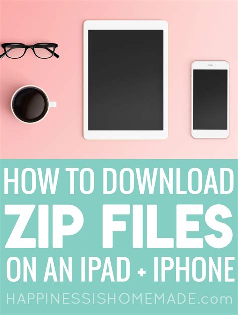 Faq How To Open Zip Files On Iphone And Ipad Happiness Is Homemade