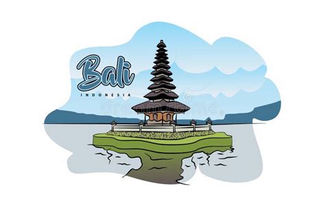 Bedugul Bali Stock Illustrations Bedugul Bali Stock Illustrations