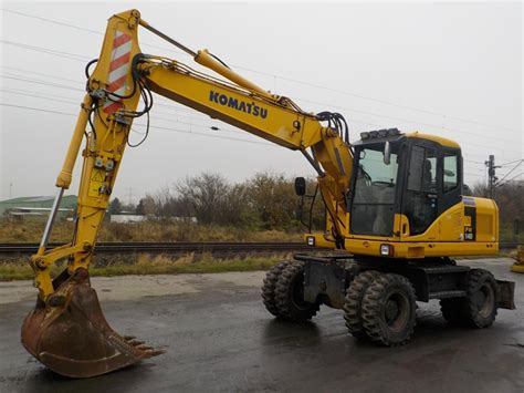 2010 Komatsu Pw140 7 For Sale Wheel Excavator 5896209