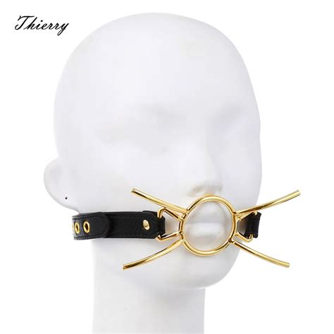 Thierry Open Mouth Spider Gag Sex Toys Ring Gags Mouth Dilator