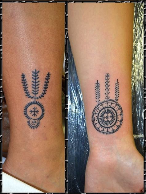 Traditional Croatian Tattoo Small Bff Tattoos Mini Tattoos Leg