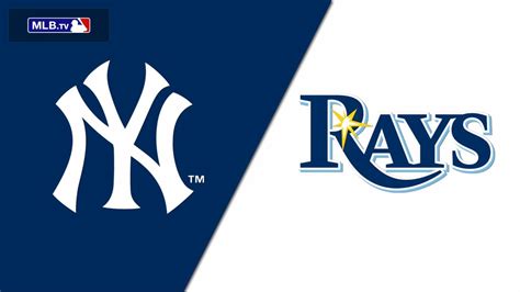 New York Yankees Vs Tampa Bay Rays Watch Espn