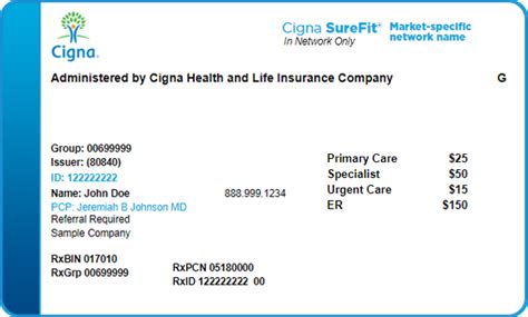 If you're switching providers, your new insurer's name, policy number and policy start date. cigna health insurance card template 13 Important Life