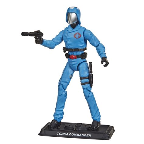 Gi Joe Retro Collection Cobra Commander Collectible Action Figure