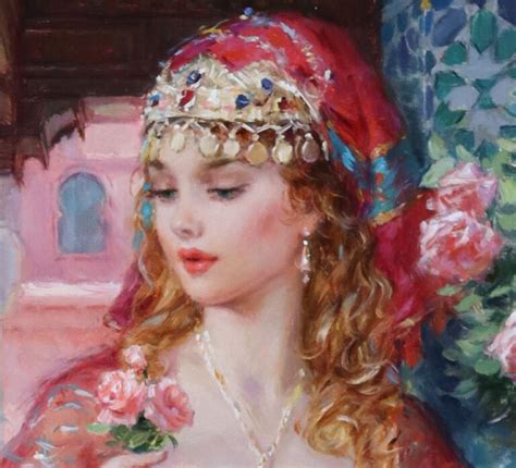 in the courtyard of the harem ~ konstantin razumov thomas fine art