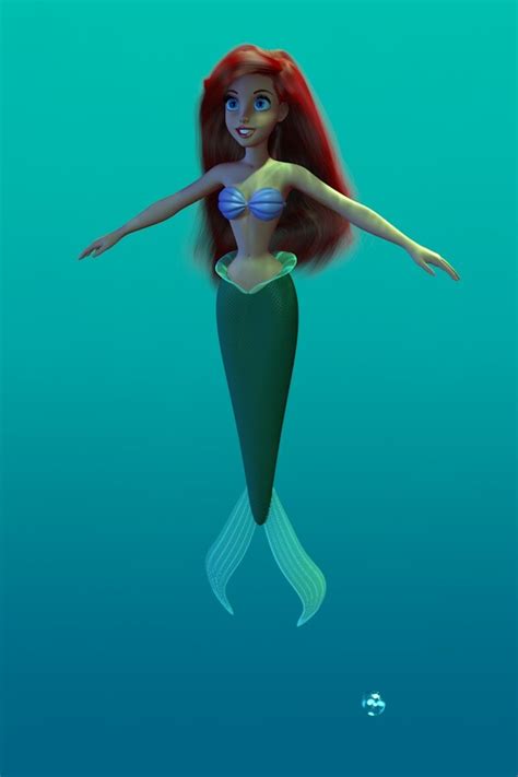 jim talbot ariel the little mermaid