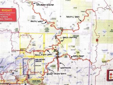 26 Minnesota Snowmobile Trails Map Maps Online For You