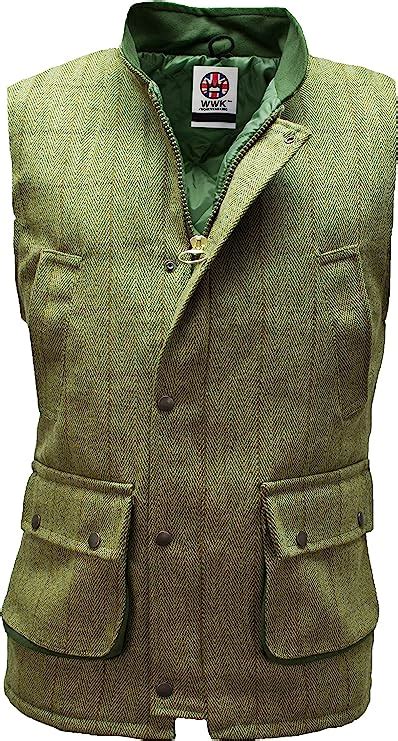 Sporting Goods Hunting Deerhunter Moorland Tweed Waistcoat Gilet Mens