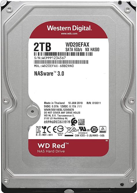 Wd Red Nas Hard Drive 2tb Retail Pack