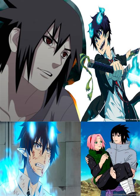 Sasuke Uchiha Vs Rin Okumura By Shounenotaku1234 On Deviantart