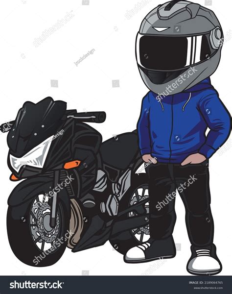10398 Rider Motorcycle Cartoon Images Stock Photos 3d Objects