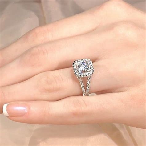 Bold Yet Graceful The Palm Springs Engagement Ring Is A Modern Ring