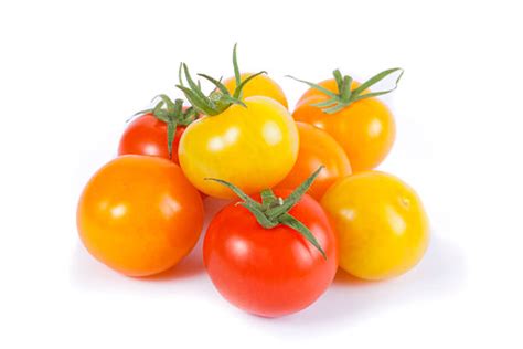 Yellow Red Cherry Tomatoes Stock Photos Pictures And Royalty Free Images