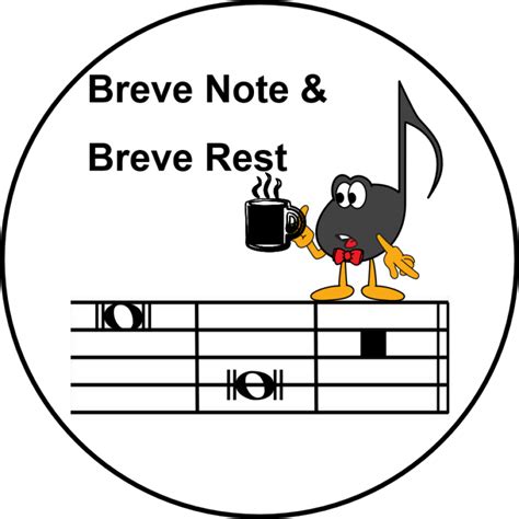 Breve Note And Breve Rest Ultimate Music Theory