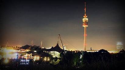 Night Wallpapers Olympiapark Munich Japan Ojdo Tower