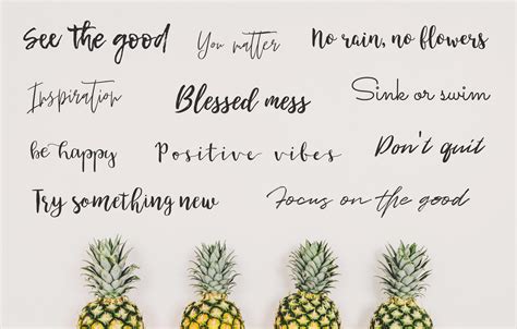 10 Beautiful Free Script Fonts Composed With Inspirational Quotes