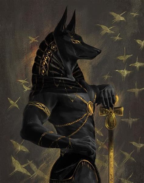 anubis by fiona hsieh ancient egyptian gods ancient egypt gods ancient egypt art