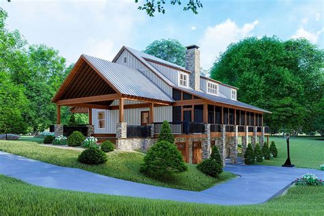 Plan 70625mk Beautiful Farmhouse Plan With Carport And Drive Under