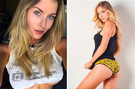 Sexy Instagram Model Carly Lauren Wows With Her Bum Videos Daily Star
