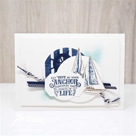 Stampin Up Sailing Home Come Sail Away Suite Birthday Cards For