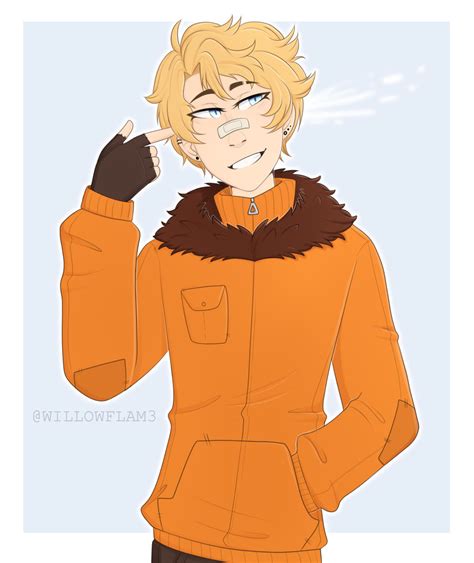 Kenny Mccormick South Park Fanart By Willowflam3 On Deviantart