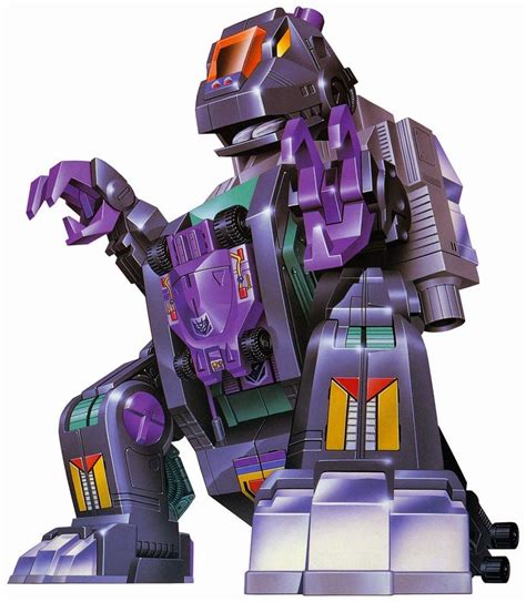 Decepticon Trypticon G1 Re Issue Boxart Transformers Art Robots