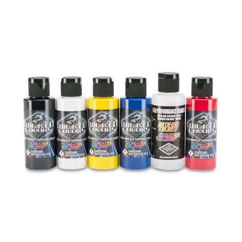 Wicked Colors Airbrush Paint Sets Createx