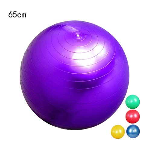 Anti Burst Yoga Balls Fitness Fitball Yoga Pilates Ball Gym Massage Balance Balls 65cm Proof 5