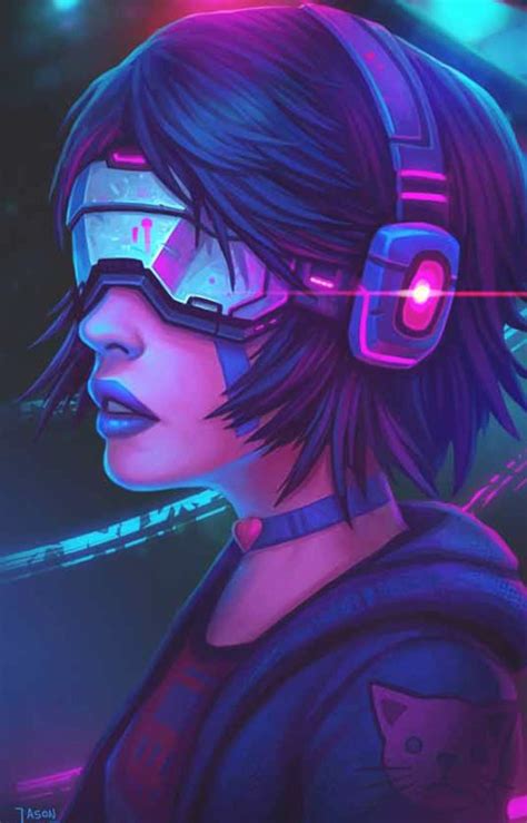 Pin On Cyberpunk Female Character Design Character Design