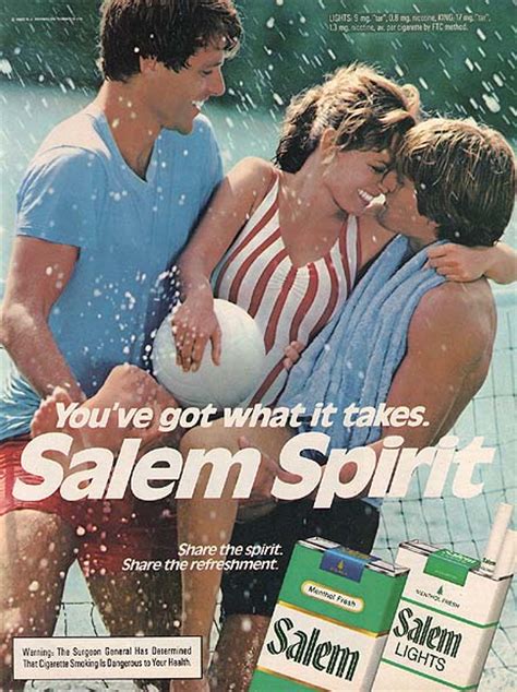 Salem Cigarette Ad 1983 Vintage Ads And Stuff