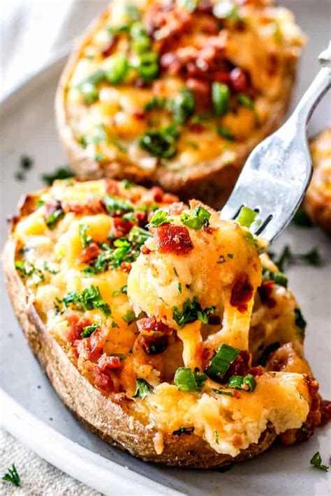 How long does it take to bake potatoes? Twice Baked Potatoes (Make Ahead & Freezer Instructions)