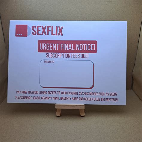 Funny Envelope Sexflix Prank Mail Sent Direct To Victim Etsy UK In 2022 Prank Mail Pranks