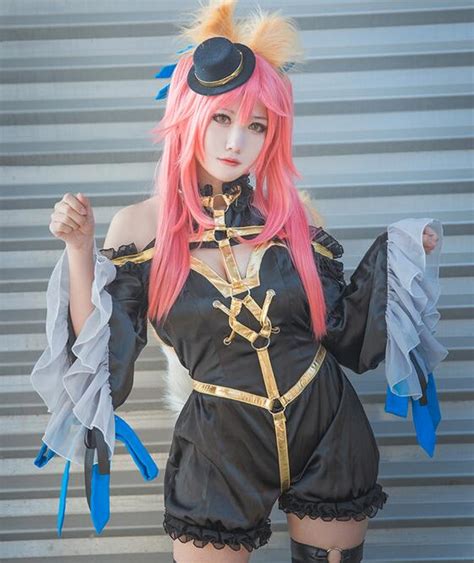 Fateextra Ccc Tamamo No Mae Caster Women Cos Anime Party Cosplay