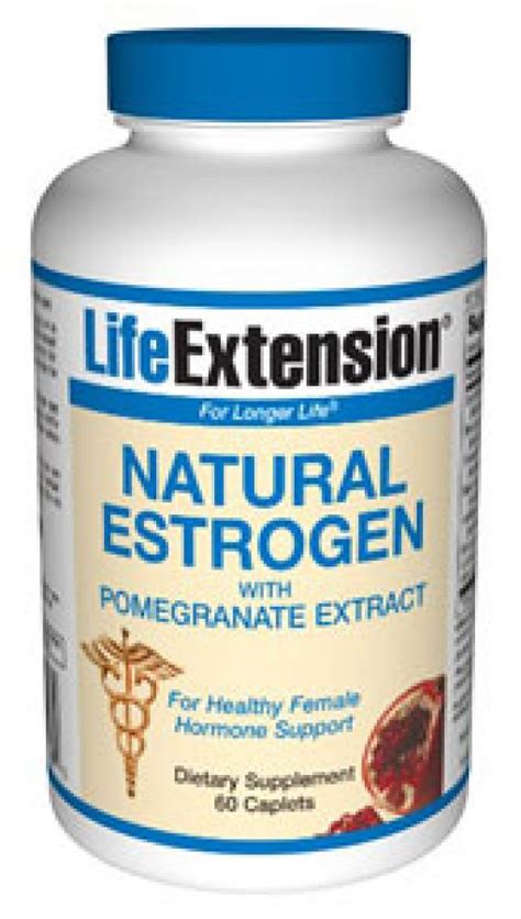 Life Extension Natural Estrogen Hormonal Support Supplement