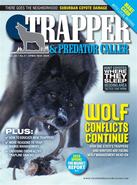 Trapper And Predator Caller Magazine Subscription Magazine