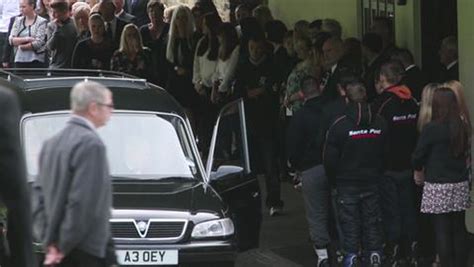 Hundreds Say Farewell To Teen Motorcyclist Ben Calveley North Wales Live