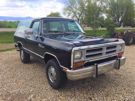 1989 Dodge Ramcharger For Sale Cc 1217199